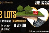 Terrain Commercial de 1000 m² à Dar Bouazza