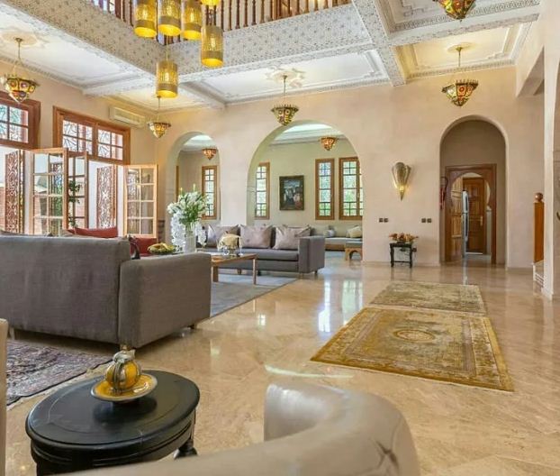 Villa 4 chambres à louer à Marrakech meublées