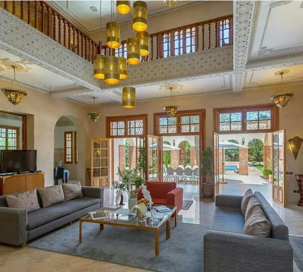 Villa 4 chambres à louer à Marrakech meublées