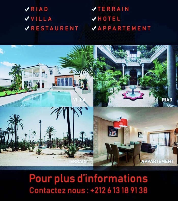 Marie Kamin appartement à vendre Marrakech